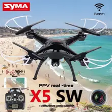 SYMA X5SW WIFI FPV RC Quadcopter Drone 2.4G 6-Axis Helicopter UFO HD 2MP Camera