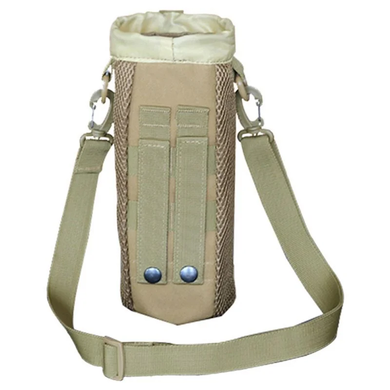 Уличная Военная Тактическая прочная сумка для воды, Сумка для кемпинга, Сумка с держателем на шнурке, походная сумка для бутылки с водой для путешествий - Цвет: C
