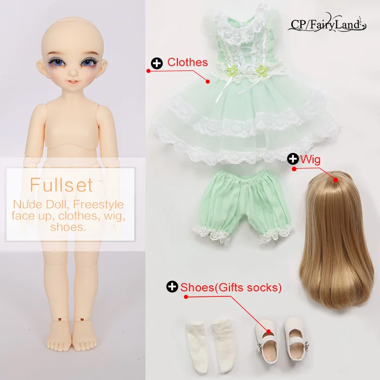 Сказочные куклы Littlefee Reni BJD 1/6, модные фигурки из смолы, высокое качество, игрушки для девочек, Oueneifs Dollshe Iplehouse - Цвет: Full set in NS aspic