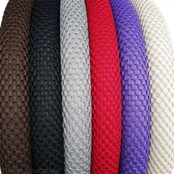 

Car Mesh Steering Wheel Glove Cover Soft Multi Color Universal Skin Soft Mesh Steering Wheel Cover