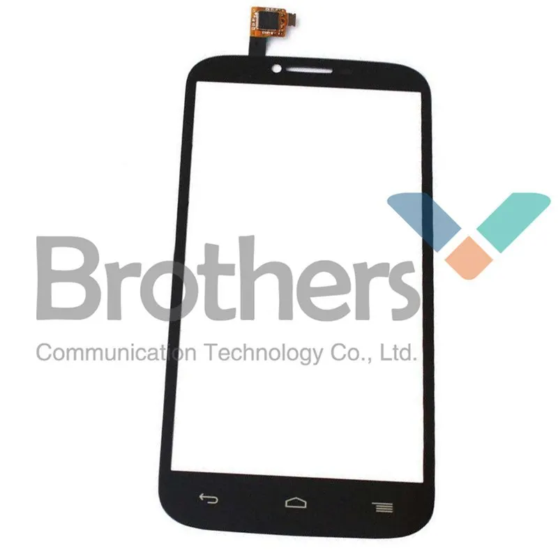 ALC0016 Black White Touch Screen Digitizer Glass Panel For Alcatel Pop C9 OT-7047 7047 7047D  (4)