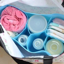 Nappy Organizer Food Storage Bags Inner Separate Containers Travel Non-woven Baby Diaper Storage Storage Organizer Bag Liner