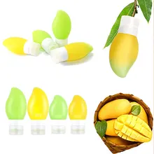 4 шт./1 комплект мыльные бутылки для диспенсера в форме манго для рук Squeeze Косметика шампунь очищающий лосьон для тела пустая бутылка дорожная бутылка