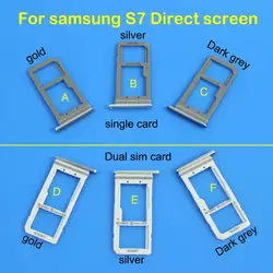 Cltgxdd sim-карты лоток для Samsung S7 один/двойной сигнал/Dual SIM Card Reader держатель Слот лоток