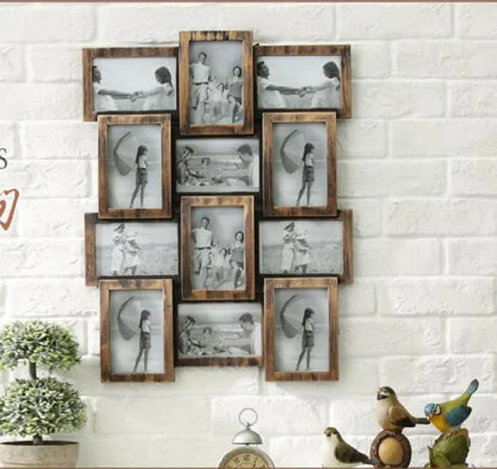 Europe Style Combination frame 12 Photos Frame Set Living Room Bedroom