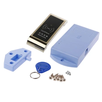 

1Set RFID Access Control System Kit With Electronic Lock Password RFID Reader DIY Kit For Door Security Sauna Locks