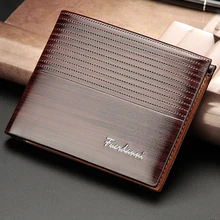 Модный мужской кошелек, Короткие повседневные кошельки, мужской тонкий кошелек из искусственной кожи, держатель для карт, кошелек, сумка для денег, carteira masculina MWS234