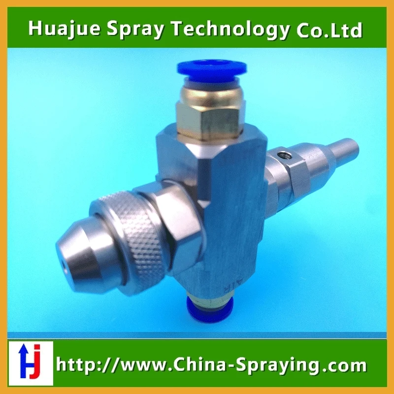 Pressure type air atomizing nozzles high performance stainless air