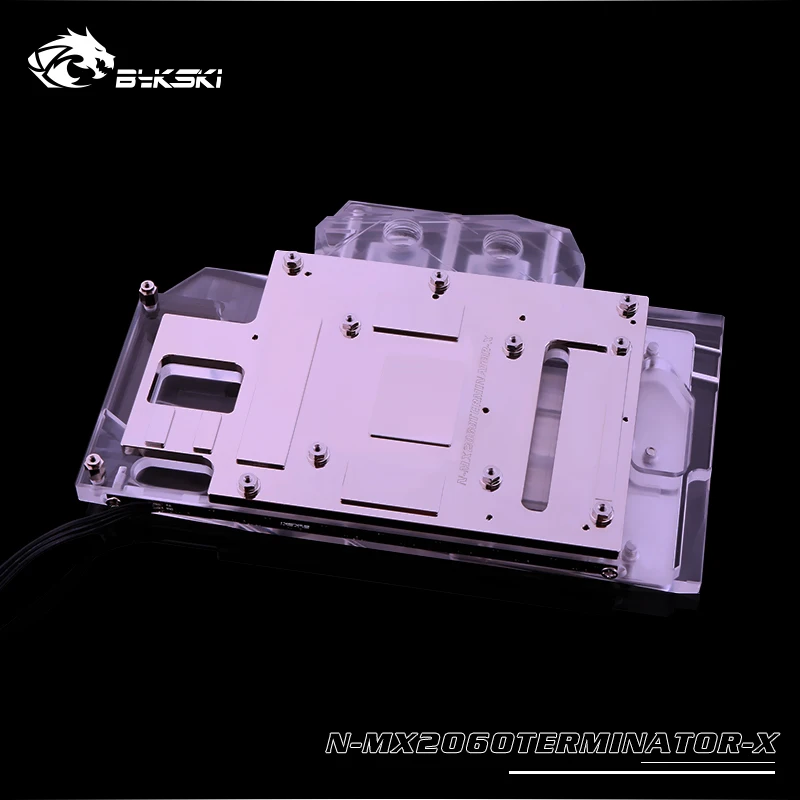 N-MX2060TERMINATOR-X, Bykski охладитель gpu для Maxsun RTX2060/1660Ti V2, водяное охлаждение grphics карты полное покрытие gpu водяной блок