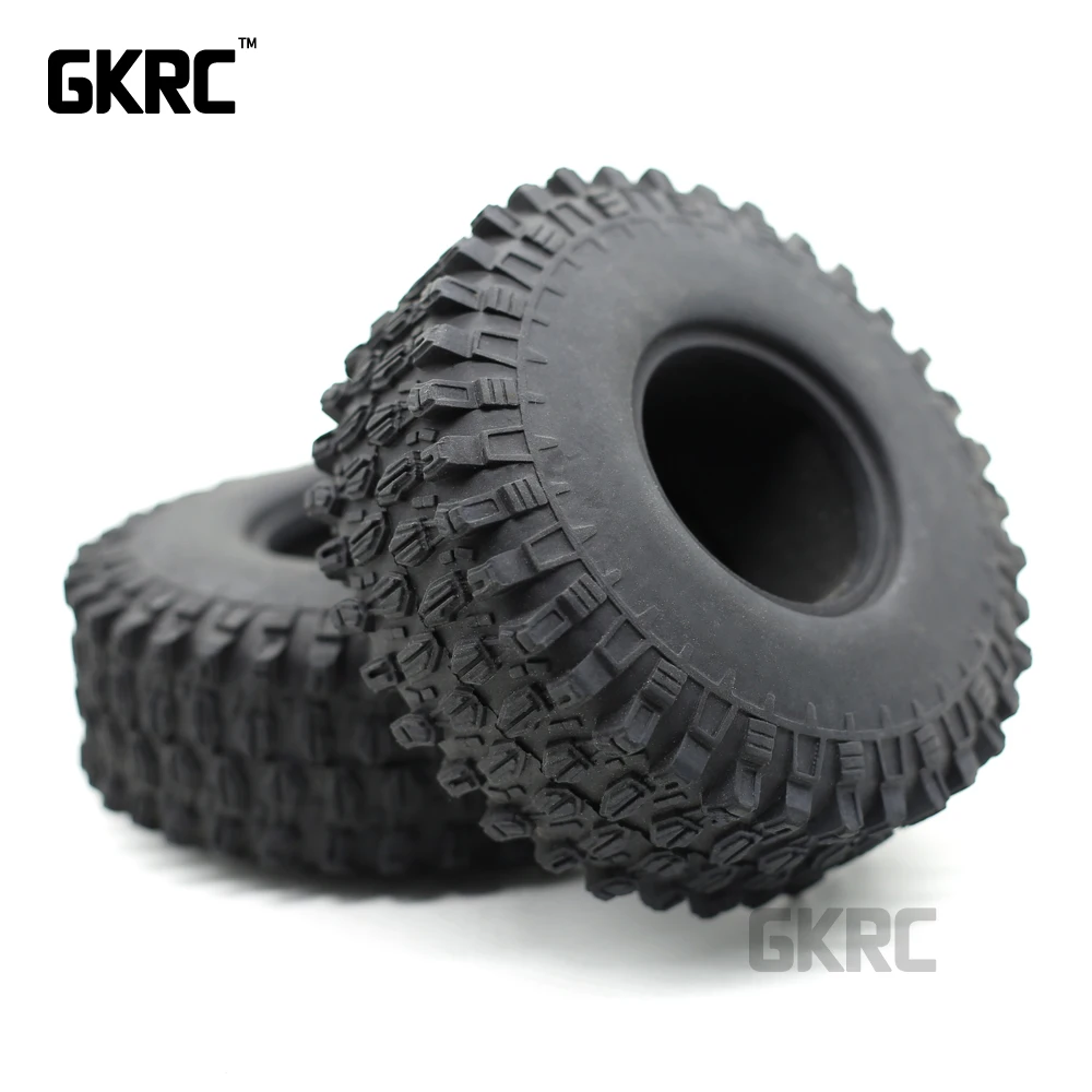 

4pcs 120mm 1.9" Rubber Rocks Tyres / Wheel Tires For 1:10 Rc Rock Crawler Axial Scx10 90047 D90 D110 Tf2 Traxxas Trx-4
