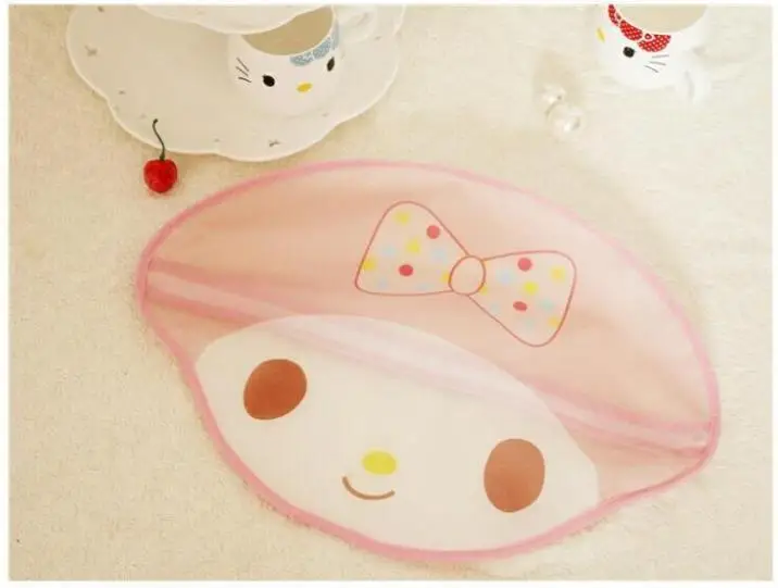 كيس الغسيل طوي المهنية أكياس العناية الشخصية للملابس لطيف الكرتون مرحبا كيتي الصدرية بودنغ الكلب