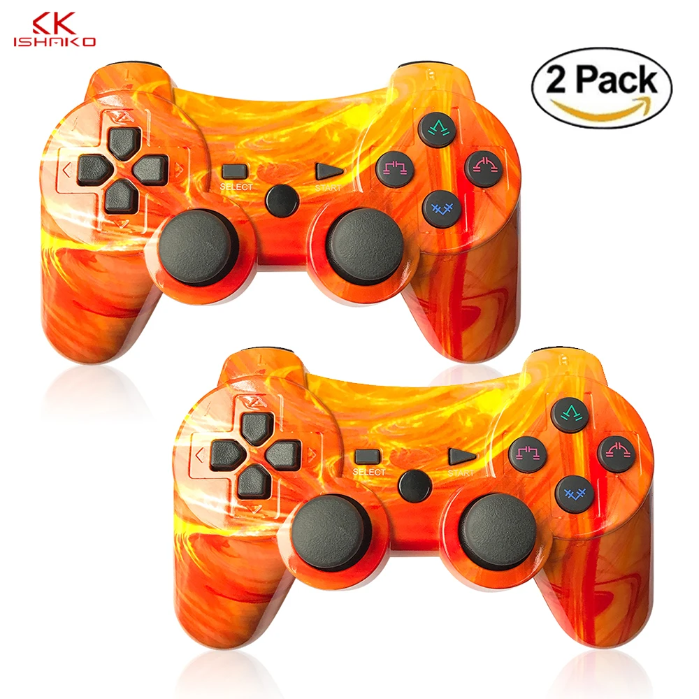 Новейший беспроводной игровой Bluetooth контроллер для PS3 с двойной вибрацией