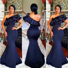 navy blue guest wedding dress