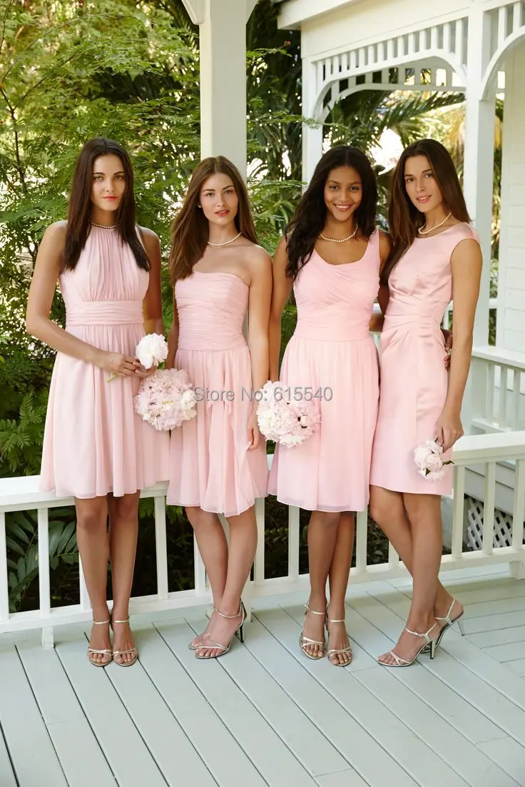 pink garden party dress