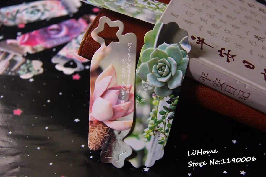 24 шт./компл. различных типов милые интересные цветы плотная бумага Bookmarks для книжная Бумага Закладка для студентов офиса и школы