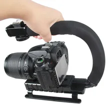C образный держатель ручка Видео ручной Gimbal стабилизатор для DSLR Nikon Canon sony камера и светильник портативный Steadicam C образный держатель ручка Видео ручной Gimbal стабилизатор для DSLR Nikon Canon sony камера и светильник портативный Steadicam