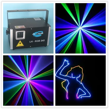 

2.5W RGB Animations+Beam Christmas Holiday Disco Laser Lighting Show equipment system