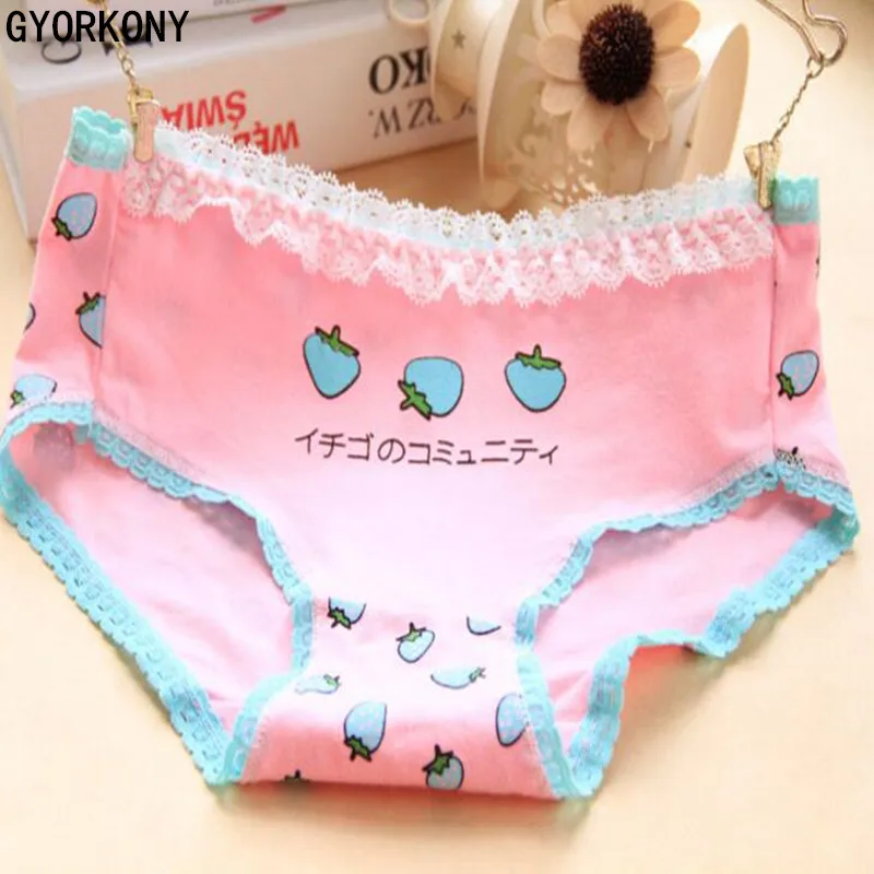 Soft Cotton Young Girl Briefs Girls Panties Candy Colors Kids Underwear