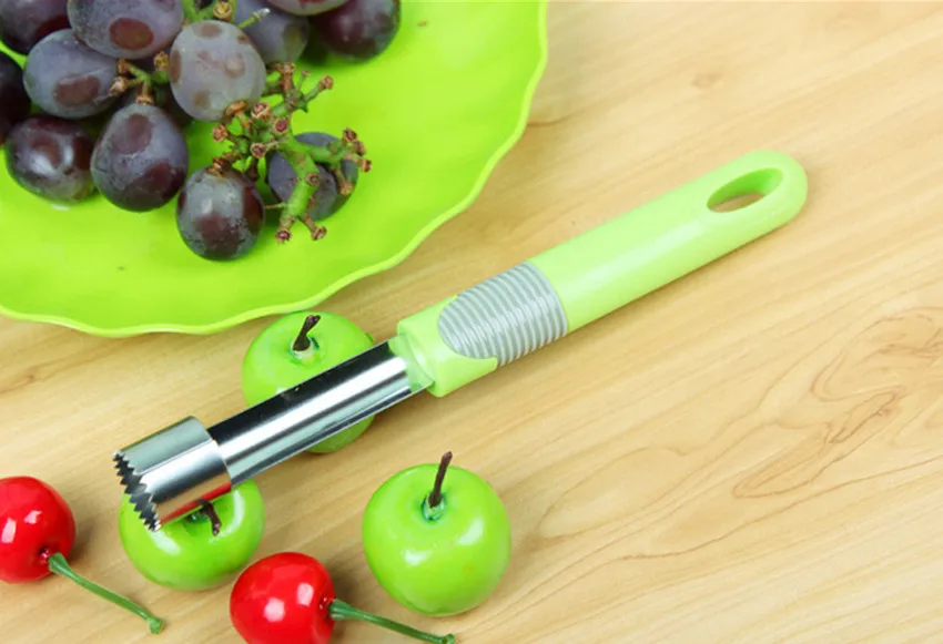 

Home Kitchen Tool Stainless Steel Core Seed Remover Fruit Apple Corer Pear Twist