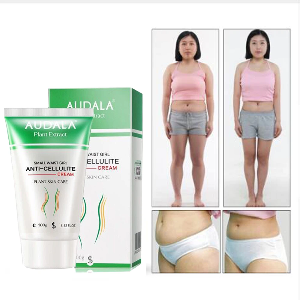 

AUDALA Slimming Cream Weight Loss Products Leg Body Waist Effective Anti Cellulite Fat Burning Body Cream 100g
