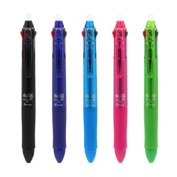 

Japan Pilot three-color in one pressable erasable pen LKFB-60EF LKFB-60UF multi-function erasable gel pen