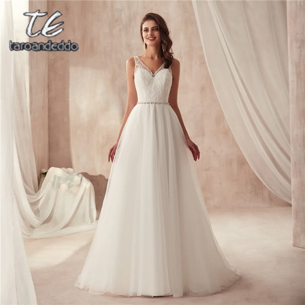 A line tulle wedding dress Clearance