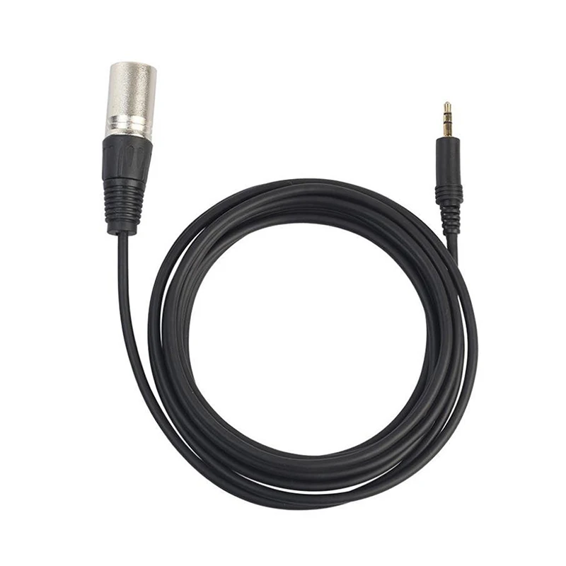 

3 meters 3.5mm Stereo Jack Plug To 3 Pin XLR Male Cable Microphone Audio Record