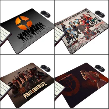 

Congsipad Cool Team Fortress 2 Logo Pattern Wallpaper Images Printed Small Computer Mousepad Video Game Gaming Play Mouse Mat