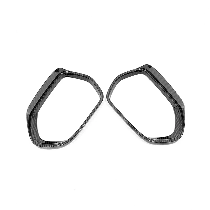 亚洲龙后视镜雨眉碳纤