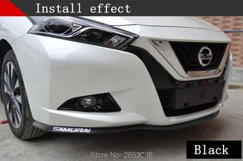 

Universal New Car Front/ Rear/Side Skirt Bumper Lip Rubber Protector For Nissan Teana X-Trail Qashqai Livina Sylphy Tiida Sunny