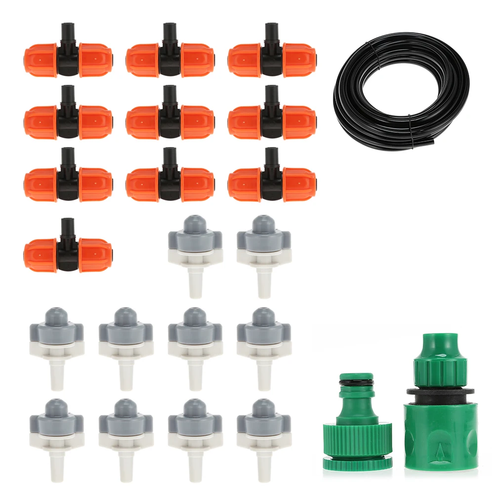 Watering Kits Spray Drip Irrigation System Garden Hose Kits Adjustable