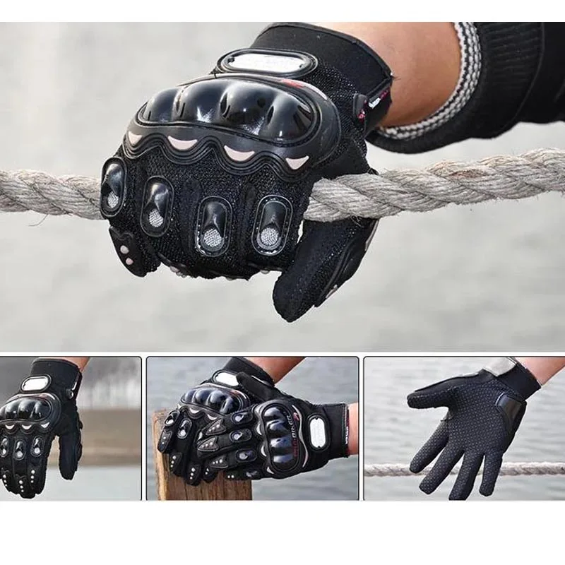 Горячая распродажа! Аутентичные защитные велосипедные перчатки для гоночных мотоциклов Pro-Biker, перчатки для беговых мотоциклов