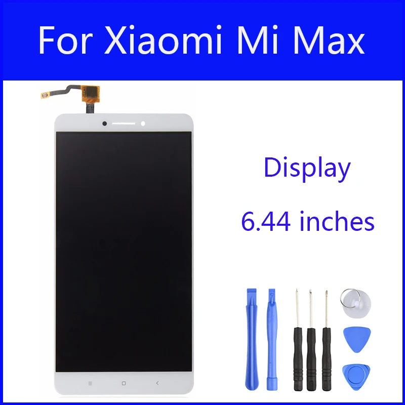 Original LCD For Xiaomi Mi Max Display Screen Digitizer Touch Screen Glass Panel 6 44 Inch