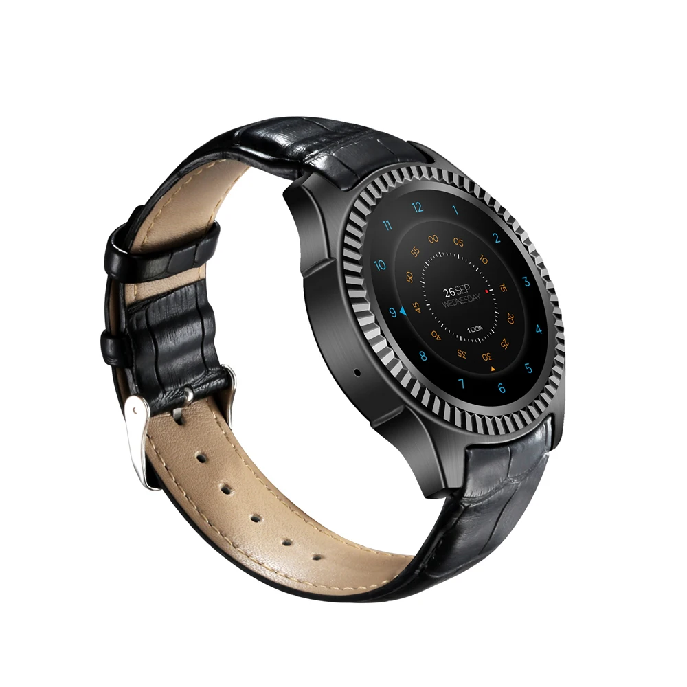 

Android 4.4 Watch Phone with Heart Rate Monitor 1G RAM 8GB ROM Bluetooth 4.0 Smart Watch Support WIFI GPS Watch Wearable Devices
