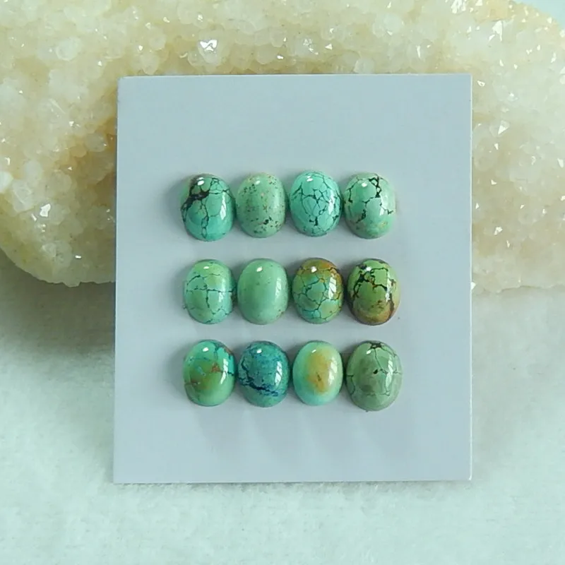 

16 PCS Of Turquoise fashion Jewelry Cabochon,10x8x4mm,6.15g