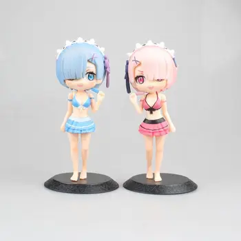 

Re:Life In A Different World From Zero Ram Rem Swimsuit Ver. PVC Action Figure Collectible Model Toys Doll 16cm