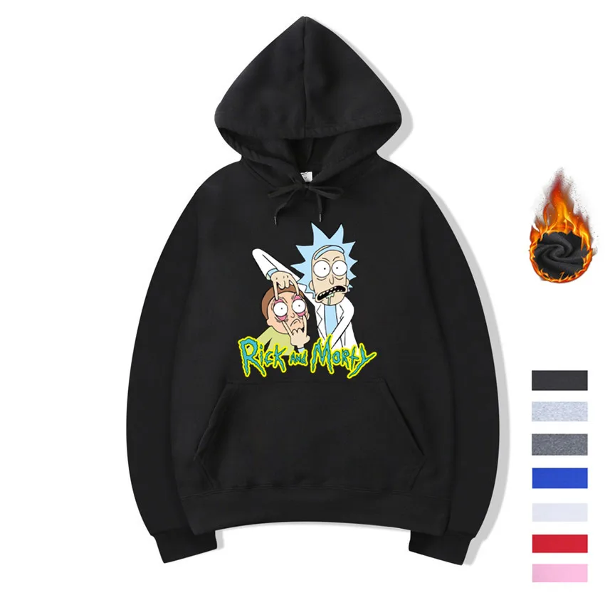الشتاء الرجال المتناثرة ريك و Morty هوديي بلوزات النساء الخريف ريك Morty هودي الهيب هوب الملابس الشارع الشهير طويلة معطف الشتاء الرجال المتناثرة ريك و Morty هوديي بلوزات النساء الخريف ريك Morty هودي الهيب هوب الملابس الشارع الشهير طويلة معطف
