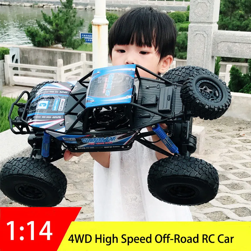 

2.4Ghz RC Car 1:14 Electric Remote Control 4WD High Speed Vehicle RC Toys Monster Truck Buggy Off-Road Racing Toys Kids Boy Gift