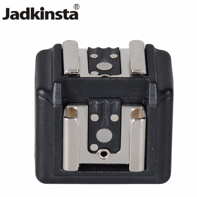 

Jadkinsta Dual Flash Hot Shoe Adapter with Speedlite Trigger 3.5mm PC Sync Socket for Canon for Nikon Camera PR-02