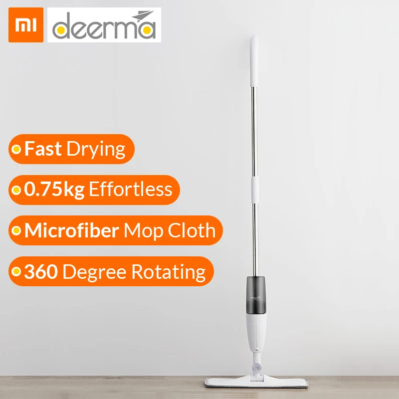 Оригинальный Xiaomi Deerma распыления воды Sweeper Mijia средство для мытья пола углеродное
