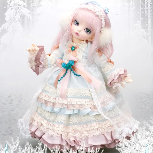 

Luna 1/6 BJD Doll BJD/SD Fashion LOVELY model Resin Joint Doll For Baby Girl Birthday Gift random eyes