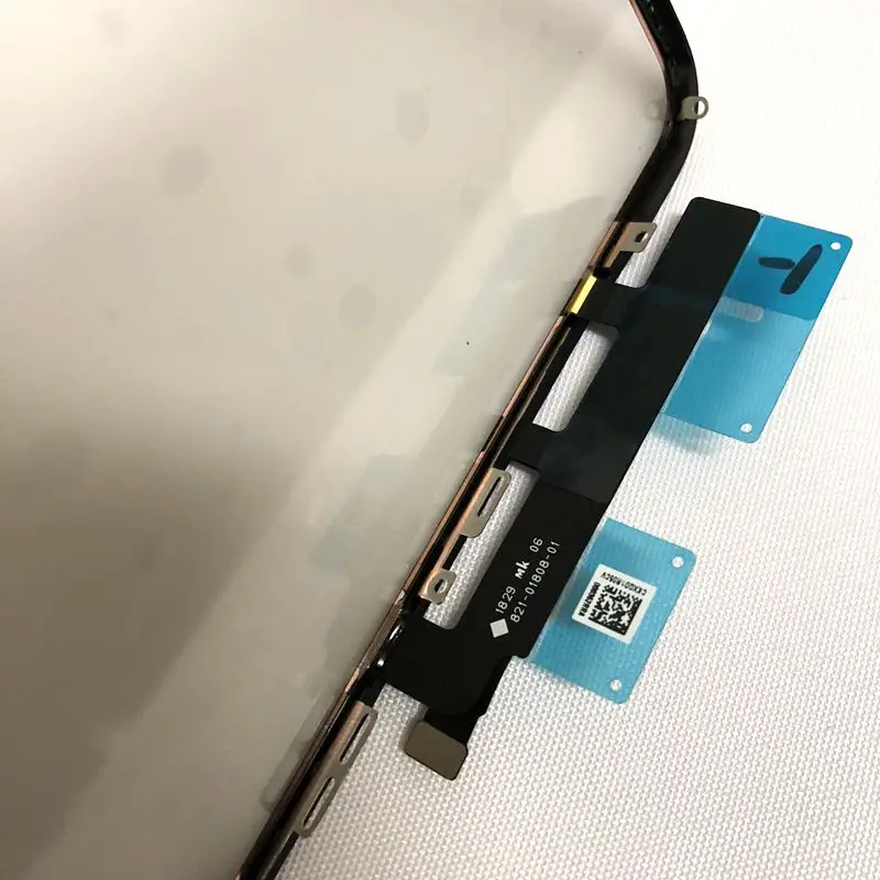 Hh-phoneparts для Apple iPhone XR сенсорный экран дигитайзер 6," передняя стеклянная линза сенсор внешняя панель гибкий кабель Часть