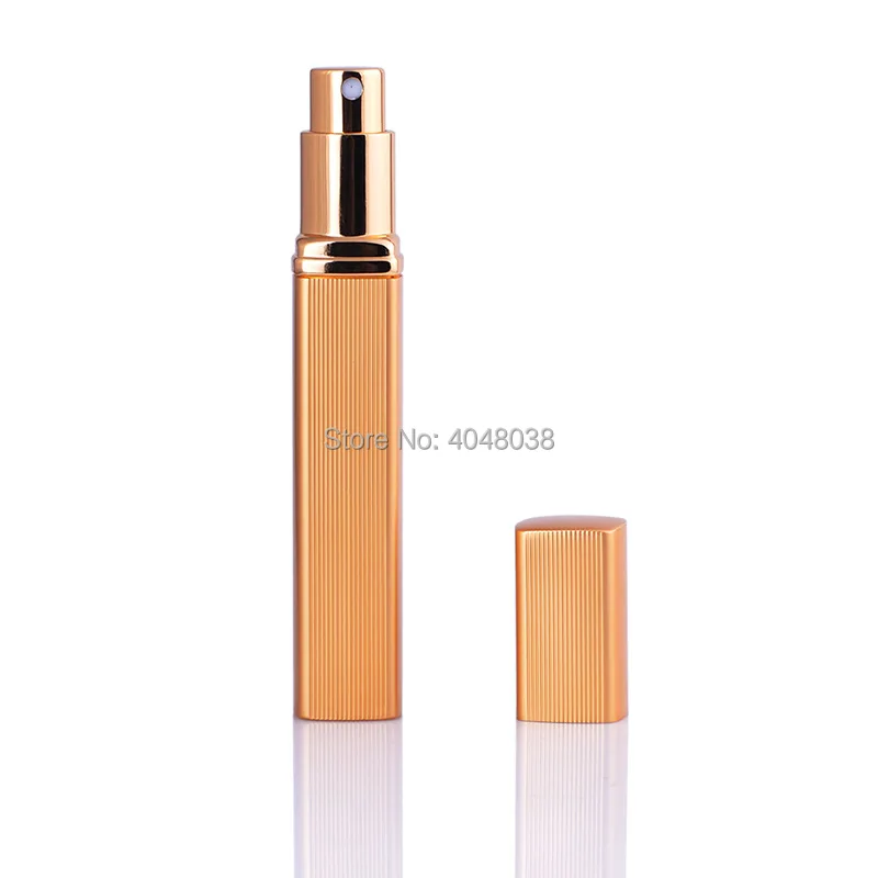 Makeup Tools 12ML Perfume Refillable Bottle Aluminum Housing Glass Liner Portable Atomizer Sample Test Perfume Spray Pump Bottle (4)
