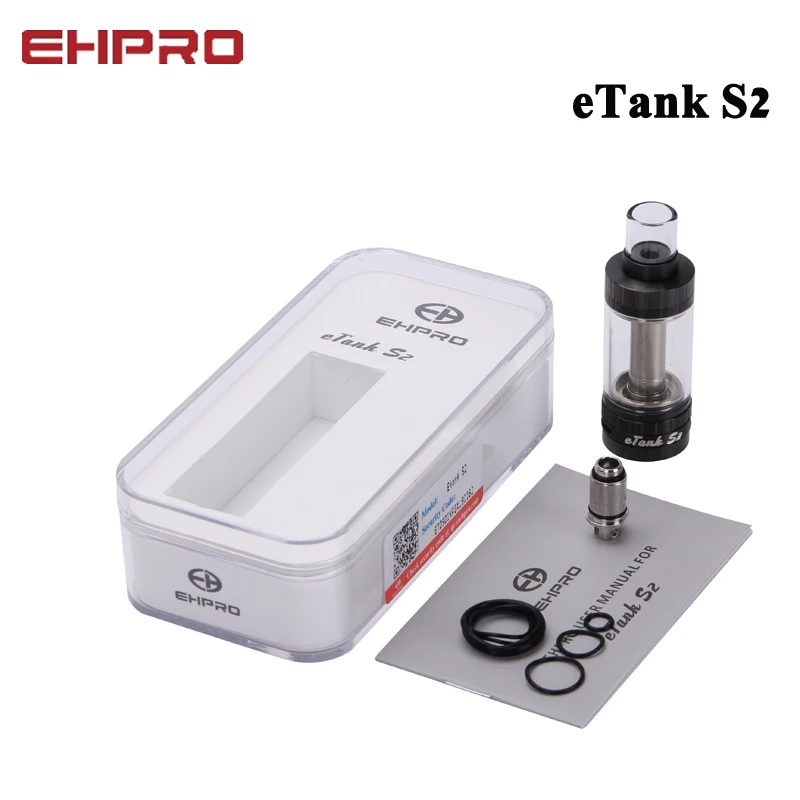 Оригинальный резервуар Ehpro eTank S2 RTA Subohm объемом 5 мл огромное облако и чистый вкус