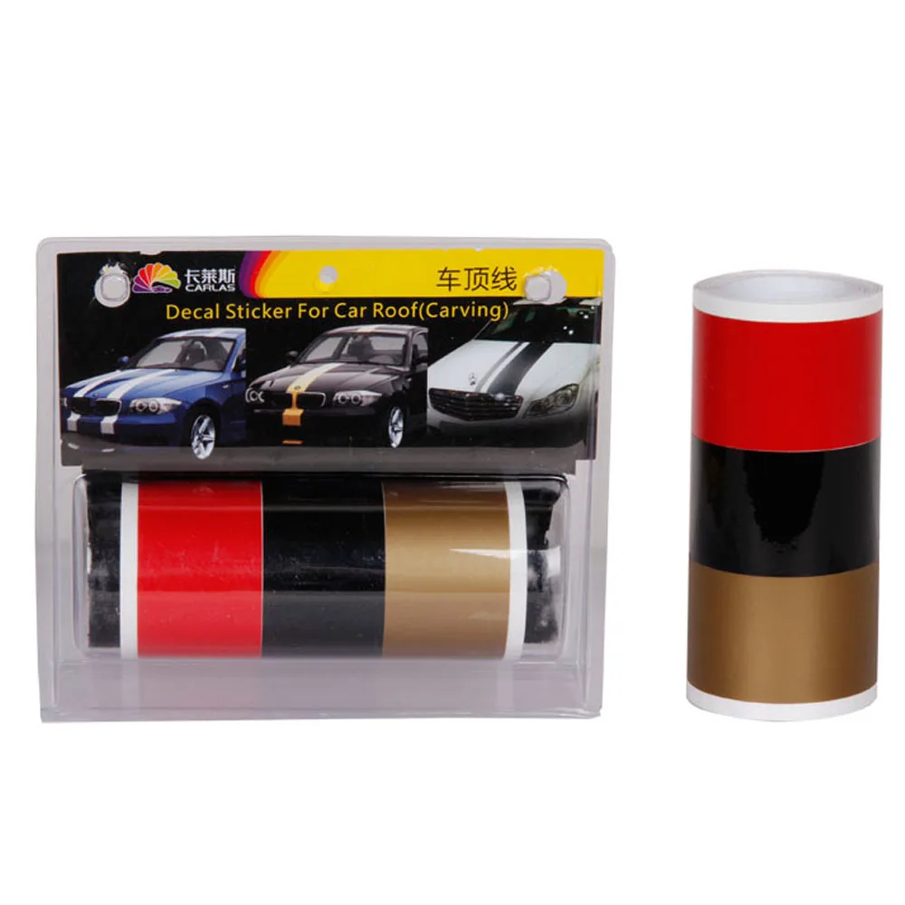 Dual Style Racing Stripe Vinyl Decal Sticker Car Vehicle Graphics