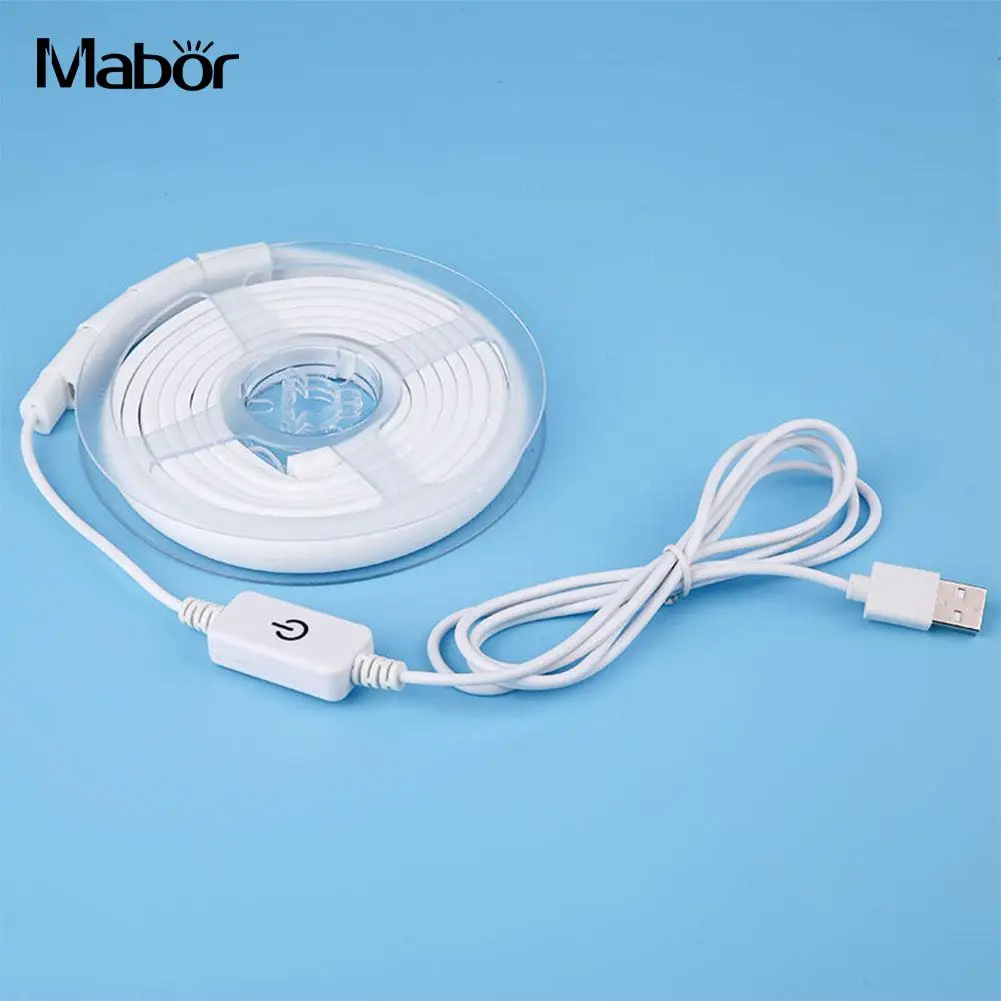 

DC 5V USB Touch Switch LED Tent Light Light Strip Waterproof For Outdoor Camping 210cm <1W Warm Warm White / White Light
