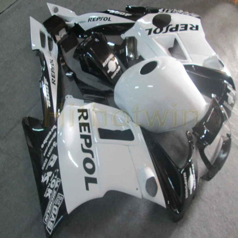 Пользовательские Обтекатели мотоцикла для HONDA CBR600F2 1991-1994 ABS пластиковые моторные панели+ Botls+ синий белый M2