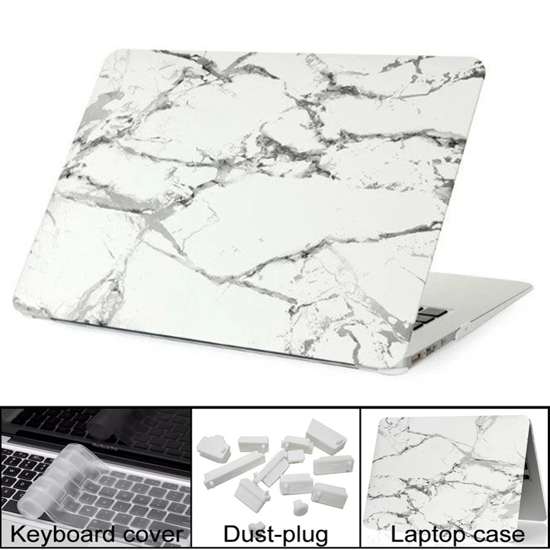 Новый мраморный чехол для Apple Macbook Air Pro Retina 11 12 13 15 дюймов сумка ноутбука Mac book с