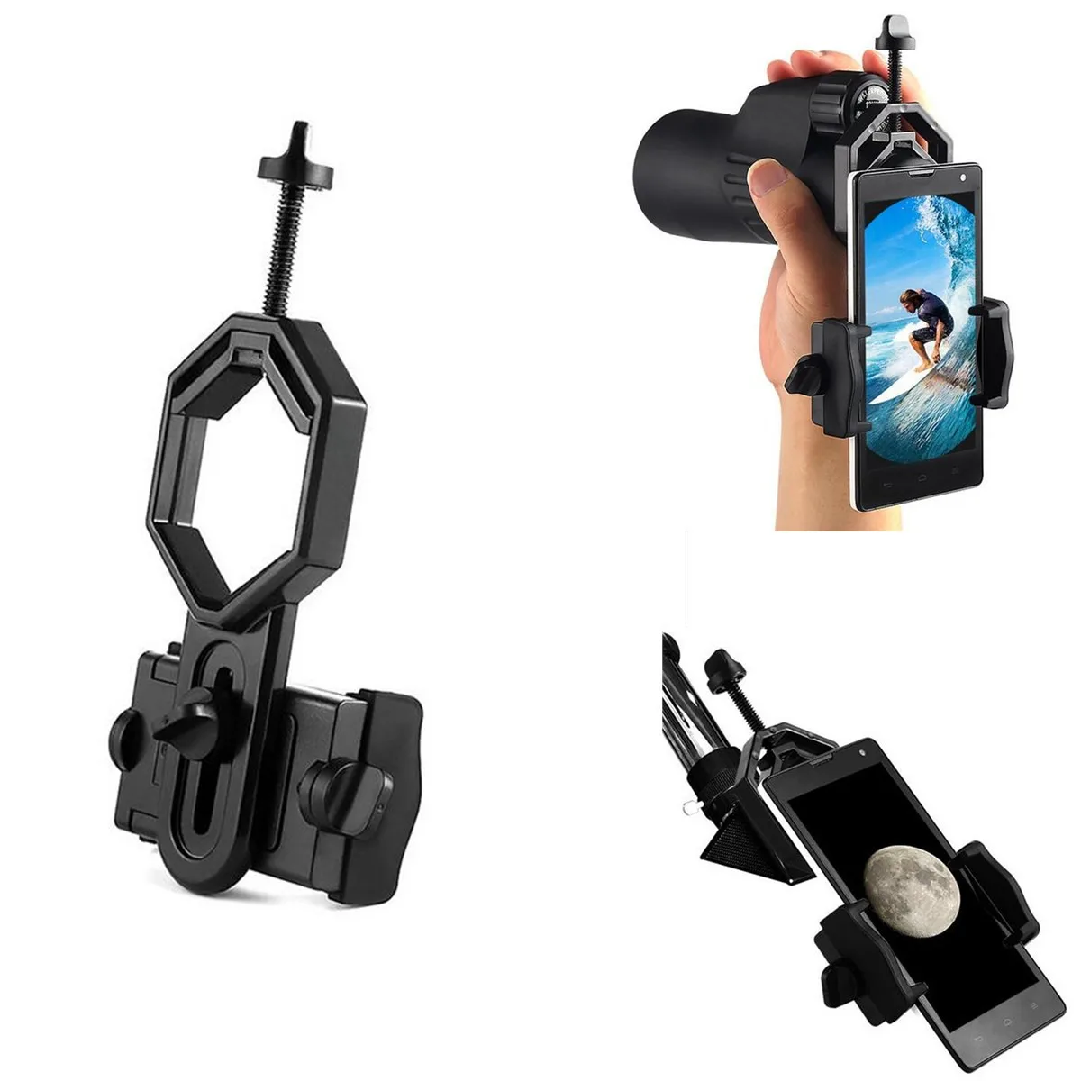 Universal Cell Phone Binocular Adjustable Adapter Mount