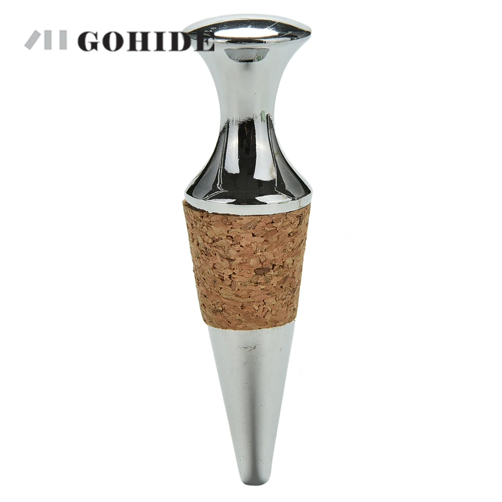 GUHD качественная пробка для вина металлическая пробка для бутылок шампанское цинковый сплав с деревянная пробка пробки для вина домашняя пробка для бутылки Красного вина